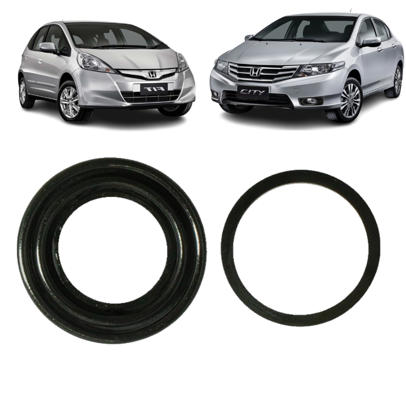 REPARO DE VEDAÇÃO PINÇA TRASEIRA HONDA CITY/FIT 30MM SISTEMA NISSIN